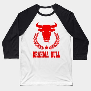 Brahma Bull red Baseball T-Shirt